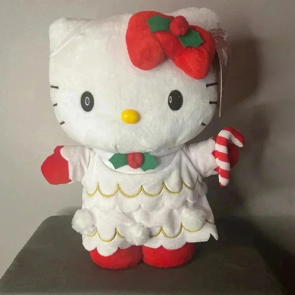 Hello Kitty CVS Christmas Winter Animated Plush Side Stepper Exclusive NWT 2024 - Picture 1 of 5